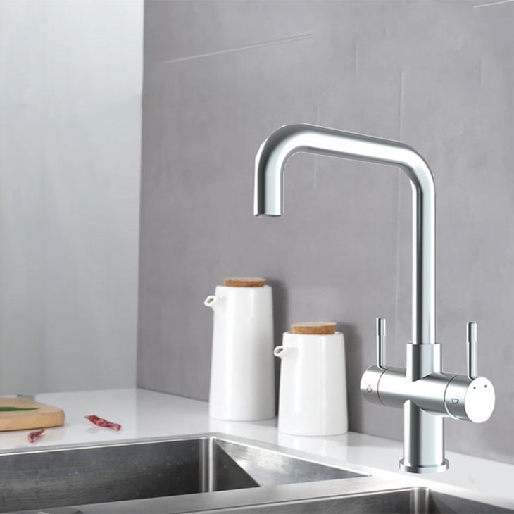 4 in one hot water tap